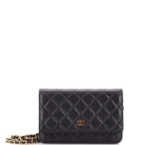 Chanel Wallet On Chain Quilted Caviar #240527C41B